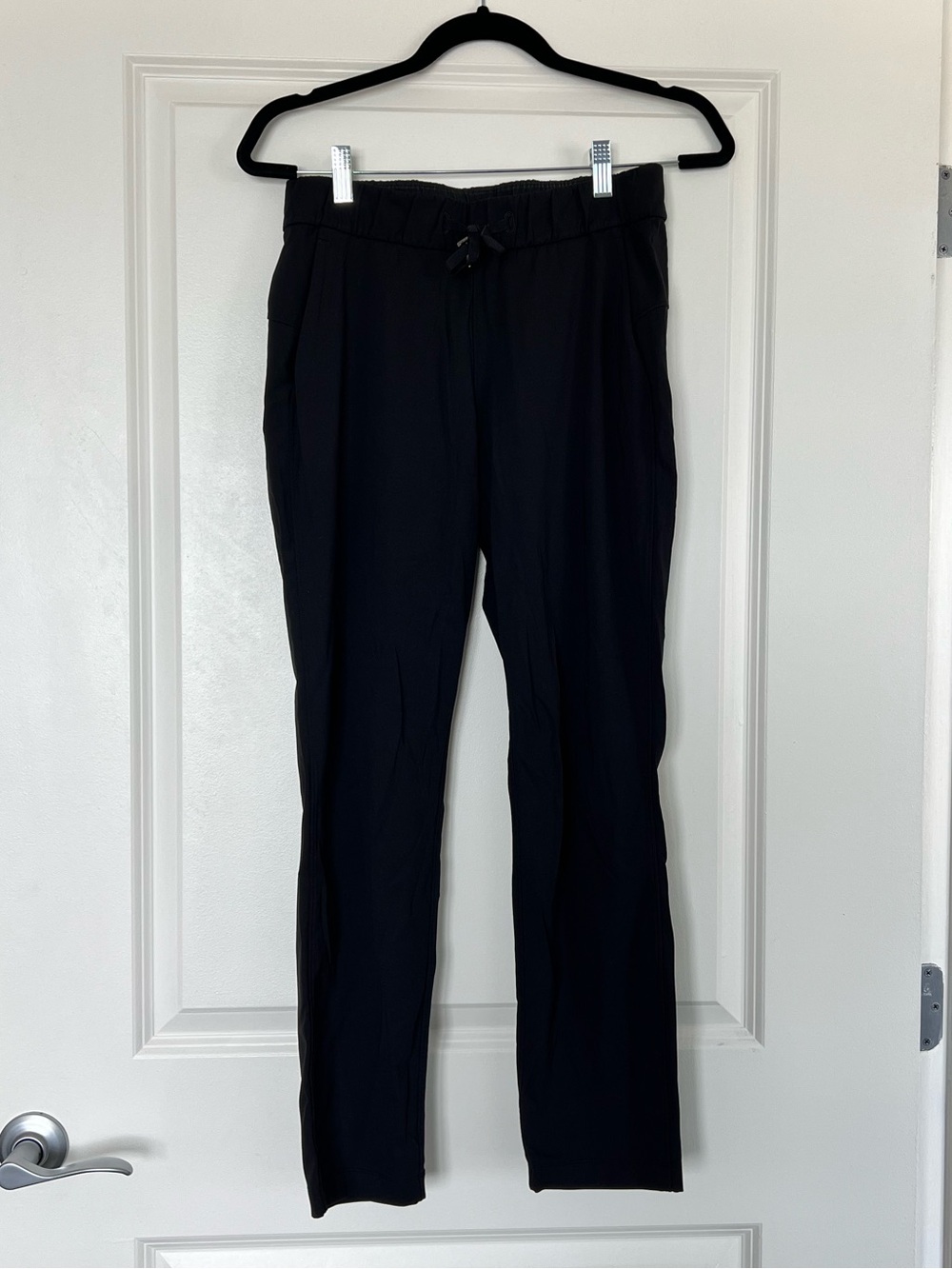 lululemon athletica Black Jogger Pants with Drawstring
